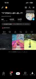 TikTokフォロワー4200人垢