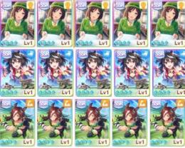 即時対応 ウマ娘 星3キャラ1- 体 選択制 リセマラ アカウント