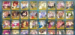 現在110箱達成‼️モルガン&闇コヤン宝具5完全体　人権サポーターコンプ　石1400以上