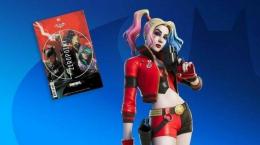 DC×FORTNITEコラボコミック限定特典！「ハーレイ・クイン リバース」スキン