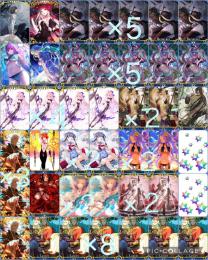 石5387個分+α‬✨🔵 リリス、水着伊吹宝具5、キャストリア宝具4✨ククルカンら限定、人権級網羅✨
