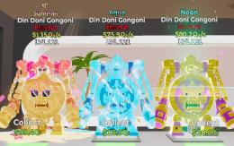 お得‼️イベントDin Doni Gongoni 3体セット✨