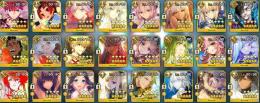 FGO引退　星5 59種95体　凸カレ3枚　人権術4種