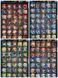 轟絶運極多数。ヤクモ6体、ルシファー等、新島八重やシャルルマーニュ
