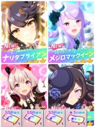 ジュエル20000↑ナリタブライアン+新メジロマックイーン+カレンチャン+ライスシャワー