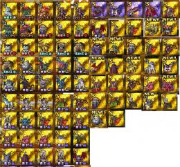 超伝説1超魔王4神獣王1伝説6系統王4魔王41神獣19古のアレフガルド 超ウルノーガ ドレアム5