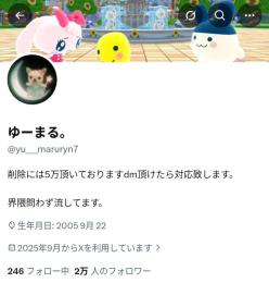 万バズ多数 リアルフォロワー 万垢 フォロワー2万人アカウント