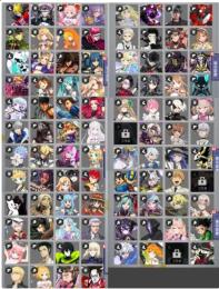 ダンまち4凸、リゼロ4凸、恒常4凸！！キャラほぼ所持！！