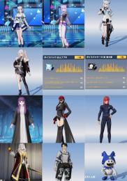 ホロライブ白上フブキ(+ボイス)&獅白ぼたん&白銀ノエル&猫又おかゆ+千切+フェルン+凪ボイス他