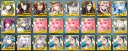 石3480個　30符　オルガマリー宝具5　アルクェイド宝具5　モルガン　ククルカン