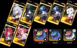 【リセマラ / 日本IP】クロバネ　残虹+餅　ナナリ+餅+衣装　ダフォディール1凸　早霧
