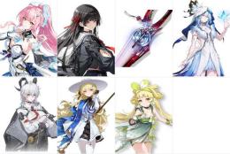 {Asia}初期垢レベル8 エイメスと千咲+モチーフ武器とショアキーパーとザンニーとフィービーとヴェ
