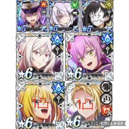 iOS 石3535個↑【初期垢】三色の危険信号Part2.3コンプ 軍服ヴィオレ