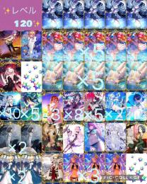 石2112個分+4章千個✨️🔵Lv120 Uオルガマリー、水着2025 宝具5多数、ファンタら所持✨
