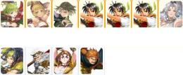 初期垢 リアン2凸+ジーン+ルック+シーリーン+サフィア+メース+ラン+レパント+シドニア