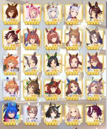 ガチャ限完凸６アカウント