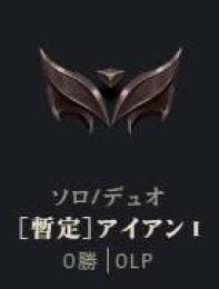 暫定アイアン1 0LP