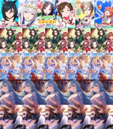 初期 ジュエル49000 ☆3×6 SSR 人権 完凸4種 虹結晶
