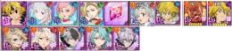画像キャラ持ち+ダイヤ2700個+レベル90UR24-30体+SSR券15~25枚+UR選択石