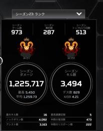 プレデター引退垢 カランビットあり
