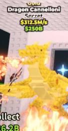 【Steal a Brainrot】gold   Dragon Cannelloni
