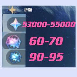 最安値　石垢　原石53000‐55000+出合い90－100+紡がれた60-70 合計約550連