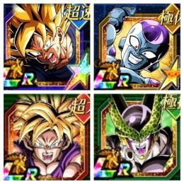 ほぼ初期！チート無し！グローバル新キャラコンプ！悟空完凸🌈悟飯1凸！龍石2700個以上！
