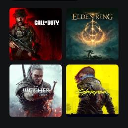 CoD:MW3 ELDENRING Cyberpunk Witcher3