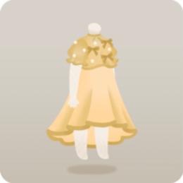 廃盤: Cherished Wedding Garden【N パーティードレス・ゴールド】