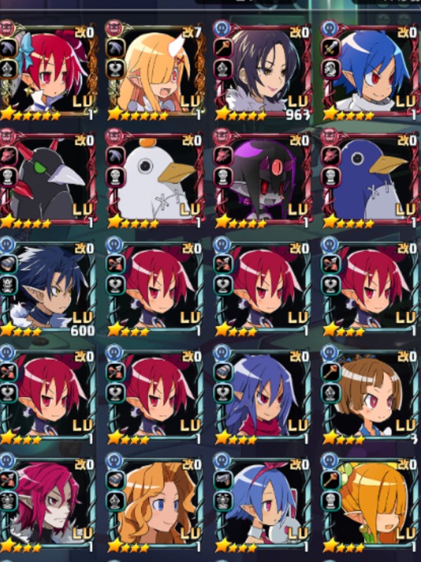 魔界戦記ディスガイアrpgのrmt商品 6 7凸鬼化フロン 6聖女エトナ 5マーリン 雷帝ラハール ゲームクラブ