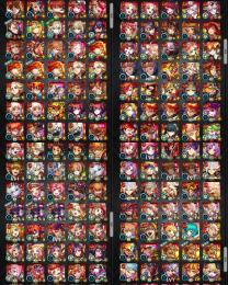 ⭐️破格⭐️ガチャ限1230⭐️運極1130⭐️マサムネ2ルシ4ヤクモ2エクス4アナ3ソロモン4⭐️