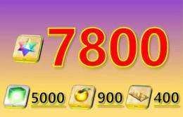 初期垢 聖晶石7800個以上+呼符400枚+果実900枚+マナプリズム5000枚+その他