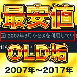 【🌟そのまま購入OK✅】Twitter X OLD x1 超強力アカウント🔥