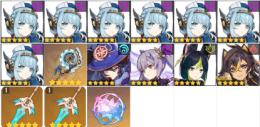イネファ完凸+砕け散る光輪+紡がれた運命10+第三章 第五幕虚空の熾盛の劫火