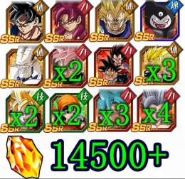 IOS 石14500以上 DAIMA悟空 魔人ベジータ等 LR48体以上