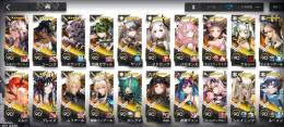 アークナイツ引退アカウント　コラボ限定キャラは全取得済み
