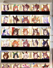 【引退】全育成ウマ娘所持！サポカSSR26種！総ファン数1億人以上！