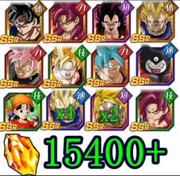 iOS 石15400以上 DAIMA悟空 魔人ベジータ GTコンビ LR37体以上