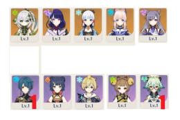 🌟初期垢🌟★5×5 Asia サーバー ★5　ナヒーダ、雷電将軍、神里綾華、珊瑚宮心海、刻晴