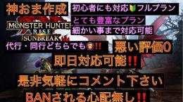 最新アプデ対応‼️steam版MHRサンブレイク代行‼️