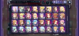 星四138体所持  水着キャラや周年キャラいます