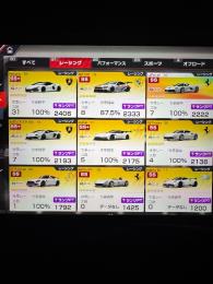 レガシー完凸3台