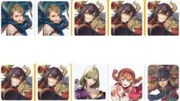 初期垢 ディアナx5 ディアナ4凸+マリエ+フリック凸+キンバリー+ゲオルグ