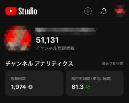 5万人のYoutube引退アカウント