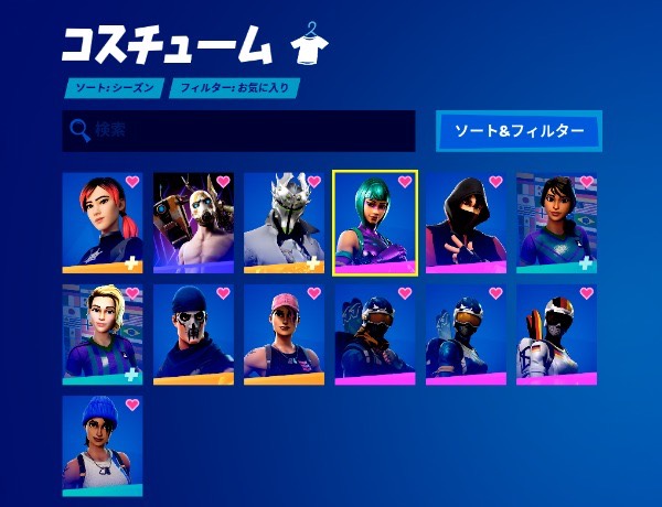 引退アカウント課金額160万 早めに売りたいです フォートナイト ゲームクラブ