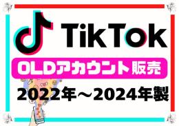 🎈即利用OK🎈【2022年～2024作成】TikTok オールドアカウント 5個セット