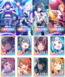 ジュエル65000 初期垢　フェス限定4種　SSRサポカ10種　ガチャチケット100連分