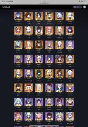 星5武器35本　フリーナ2凸フリンズ2凸ナヒーダ2凸夜欄2凸他凸多数　メアド譲渡可能です