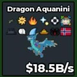 18.5B/s 12変異　アクアドラ