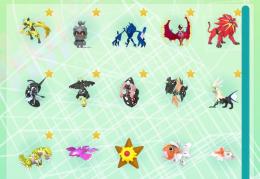 ポケモン色伝、幻配布　1体100円
